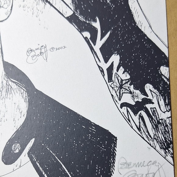 Black and White Urban Art Drawing Illustration - Picture 2 of 3